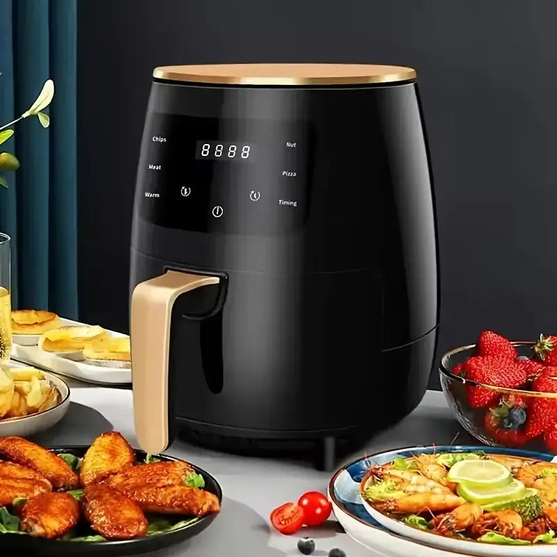 🍗 Air Fryer Digital 6L – Más Sabor, 80% Menos Grasa